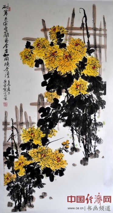 张秀芬国画作品