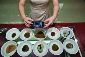 二十年收集了0-9的数字雨花石