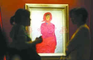 著名油画家詹建俊代表作《飞雪》昨以1800万元成交 同是“雪中人” 价涨三倍多