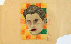 5美元买下的安迪&middot;沃霍尔绘制的William Hopalong Cassidy肖像