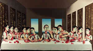 曾梵志&ldquo;最后的晚餐&rdquo;上拍预计可拍3000万港元