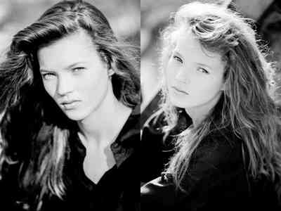 超模凯特&middot;莫斯年轻时珍贵照片