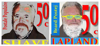 安格斯·麦当诺自制的邮票