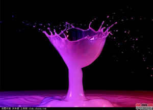 印摄影师拍惊人梦幻&ldquo;液体雕塑&rdquo;（组图）