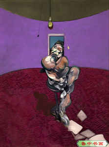 弗朗西斯·培根《乔治·戴尔肖像》