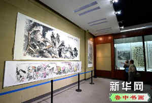 （晚报）（1）济南博物馆展出名士书画
