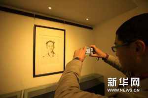 （XHDW）（2）“水墨魂·视典”书画展在西安开幕