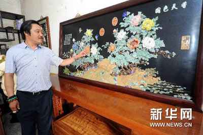 （社会）（1）古代宫廷金漆百宝镶嵌技艺传承人——艾秋生