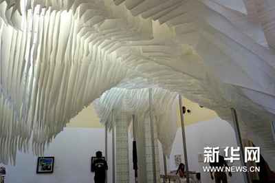 （文化）（2）千纸垂帘“山水万卷”