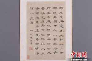 浙江嘉兴博物馆书法特展尽显明清“碑风帖韵”