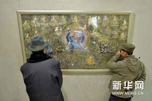 （新华网）（1）百幅传世唐卡在兰州展出