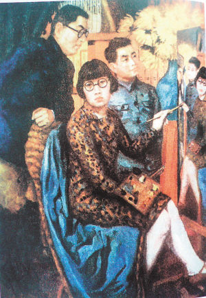 在作品《我的家庭》中刻意让潘赞化的正房妻子缺席，可以看出身为妾的潘玉良对正常家庭生活的向往。