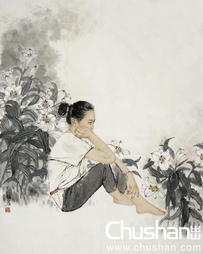 <font color=black>孟刚</font> 百合96x90cm <font color=black>孟刚</font> 百合96x90cm