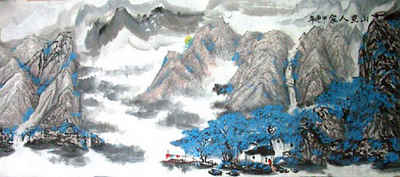 李建明书画艺术欣赏-1