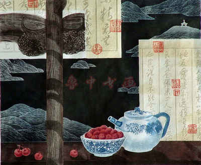 戴斌版画艺术欣赏-1