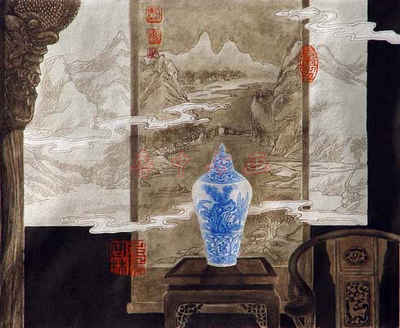 戴斌版画艺术欣赏-3
