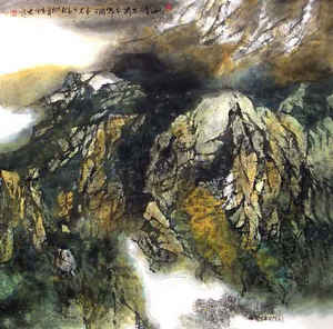 山腰石有千年润