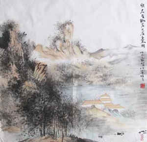常朝晖书画艺术作品-3
