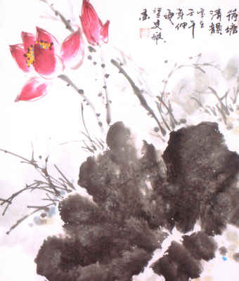 画家梁建雄书画艺术欣赏-4