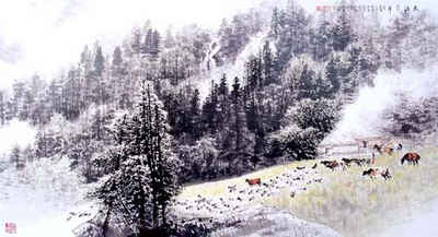 辽宁画家李刚书画艺术-1