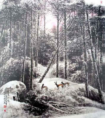 辽宁画家李刚书画艺术-2