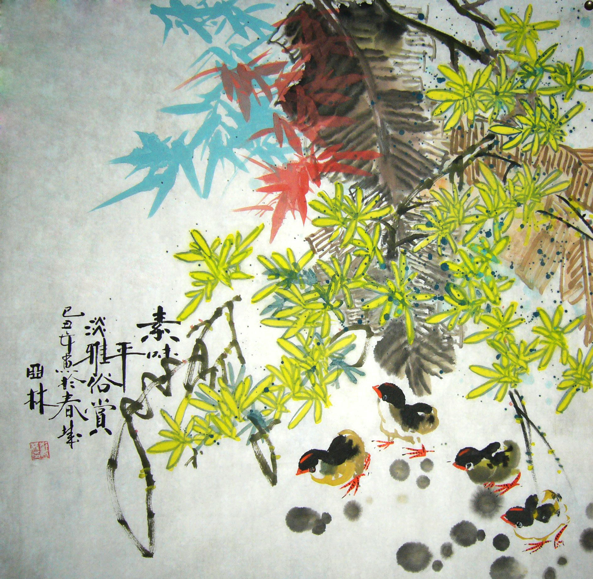 郑亚林中国画作品-1