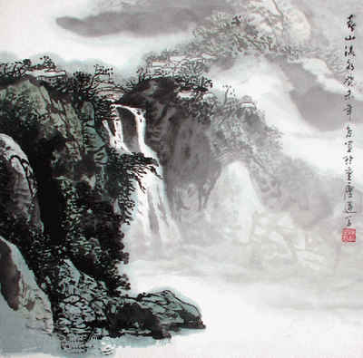 春山流泉