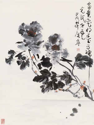 版画家康宁书画作品-3