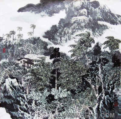 吴东民书画艺术作品-3