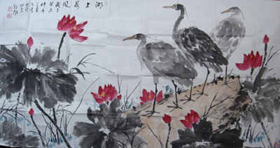 焦可群书画作品-4