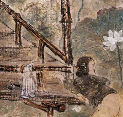 消夏图（局部）