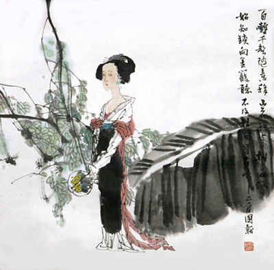 戏春图