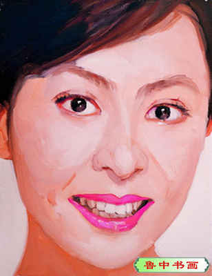 马延红名人肖像画-2