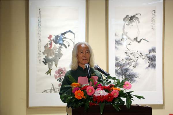 “悟明心地”中国当代花鸟画名家赵铭梧书画展开幕-4